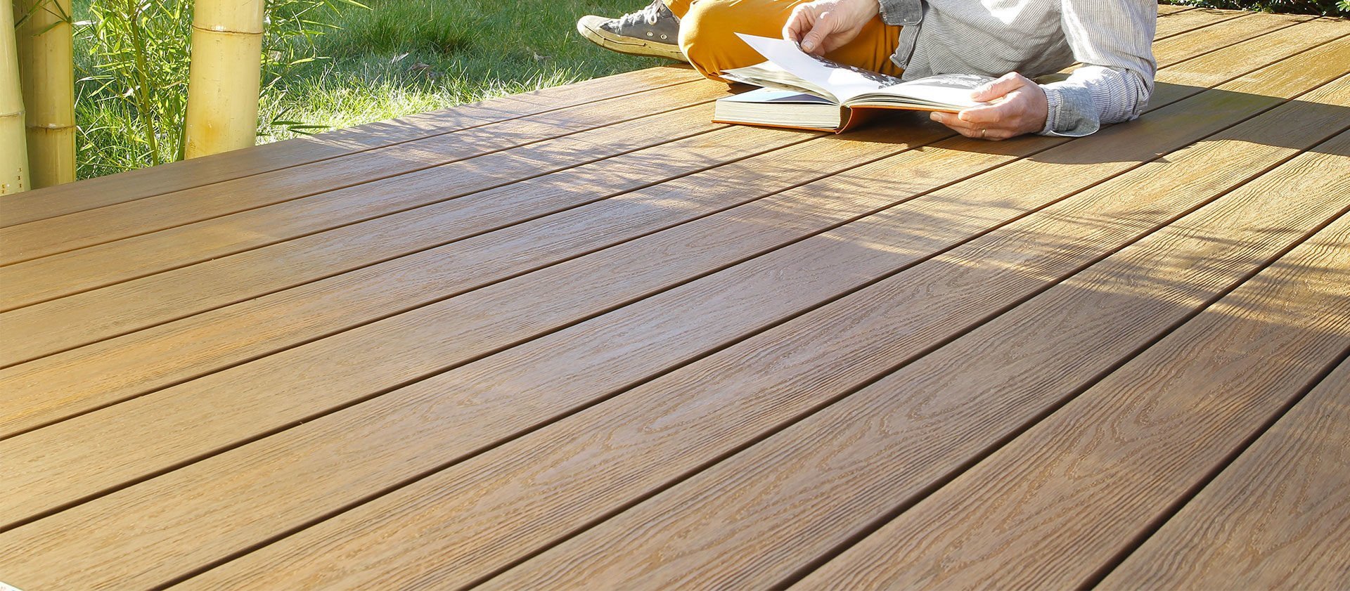 Lasure decking protection pour planchers et sol en bois teck mat