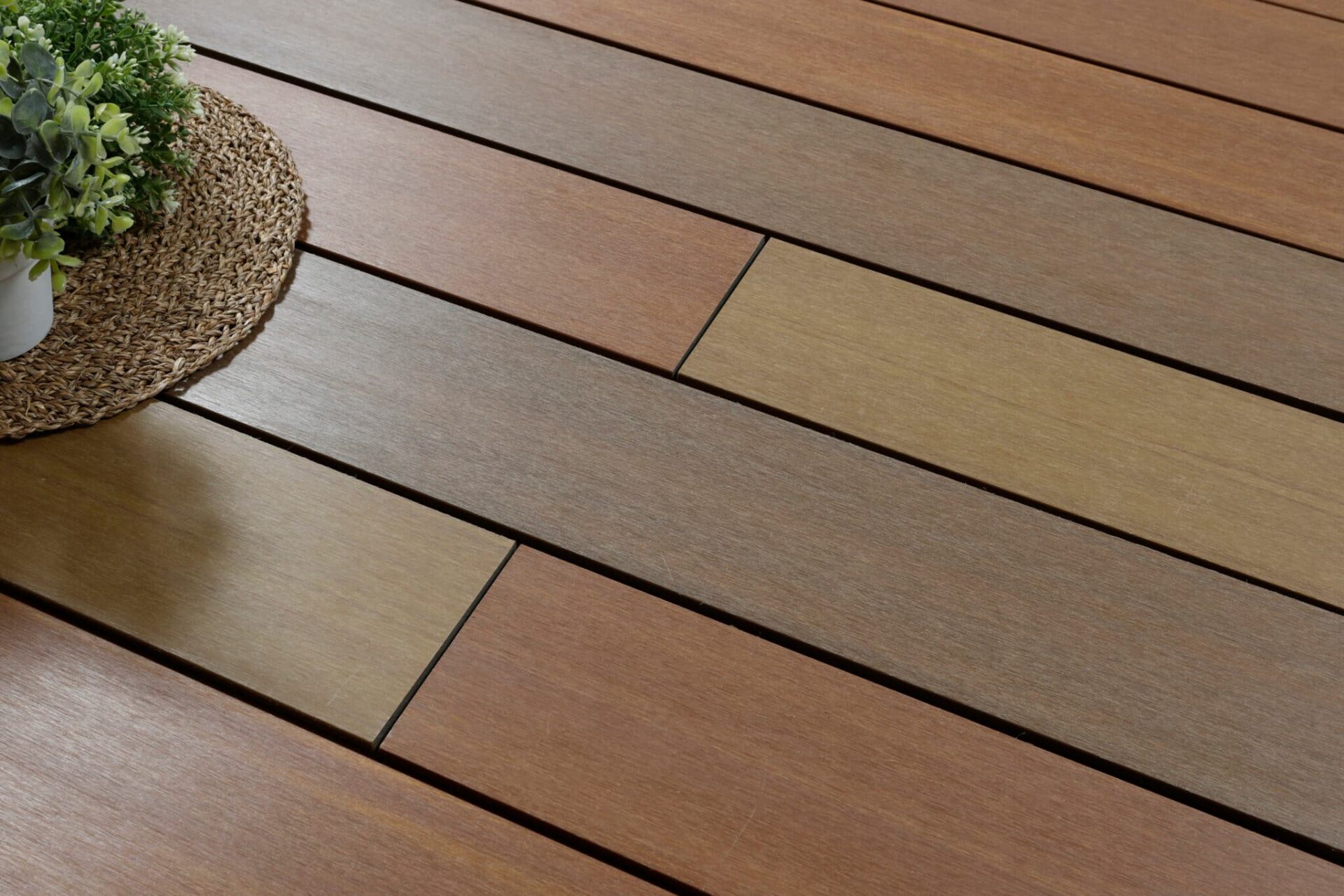 composite decking teak ipé